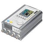 DDS Function Generator Pulse Frequency AC100-240V, Arbitrary Waveform, High Accuracy Dual Channel, All Output End Can Work for 60s Under Load Short Circuit, (UK Plug)