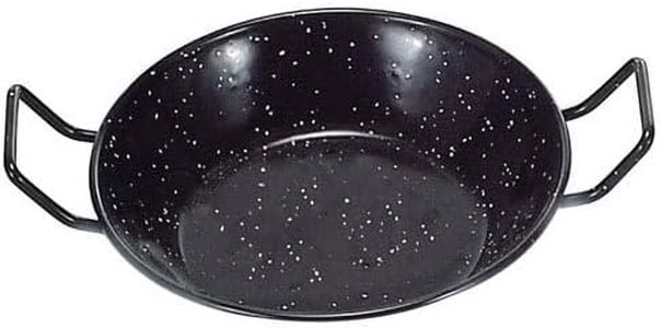 La Ideal Enamelled Steel Deep Pan, 30 cm, Black