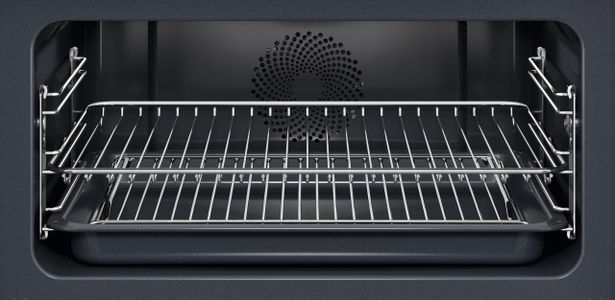 AEG 6000 Series CombiQuick Built-in Microwave Oven, 44L – Turbo Grill, Pizza Setting, Stainless Steel