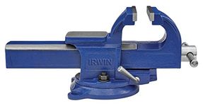 IRWIN 1978272 5-Inch/100 mm Quick-Adjusting VICE - Blue/Grey