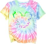 Tewmeu Magical Shirt Girl Cute Magic Graphic Tee Toddler Kids Holiday Vacation Short Sleeve ops 3-12 Years Multicolored