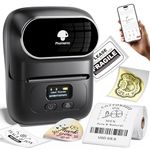 Phomemo M110 Label Maker, Thermal Label Printer with Bluetooth, Apply to Barcode, Clothing, Jewelry, Retail, Mailing, Compatible for Android & iOS System, Thermal Bluetooth Label Printer