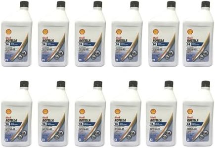 Shell Rotella T 15W-40 Diesel Engine Motor Oil 1 qt.
