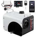 GEARFLOW Diesel Air Heater, 8KW 12V/24V Portable Night Parking Heater w/LCD Display, Remote Control, Bluetooth APP Control, Low Noise, for Campervan, Trucks, Camper, Vans, RV, Motorhome, Garage