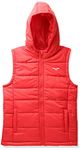 Amazon Brand - Symbol Boy's Jacket (AW21SYMBJKSL02_Red_7-8 Years)