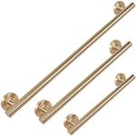 Lava Odoro Shower Safety Bar for Seniors Disabled, 3-Pack Shower Grab Bar