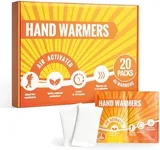 Bramble Hand Warmers Disposable - 20 Pack - Pocket Warmers for Hiking, Outdoor Activities, Skiing - 8 Hours of Heat