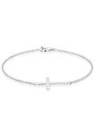 Elli Bracelet Women Cross Symbol Classic in 925 Sterling Silver