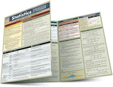 Statistics Equations & Answers QuickStudy Laminated Reference Guide