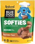 Blue Dog Bakery Softies, Peanut Butter Flavor, All Natural and Fresh Baked 18 Ounce