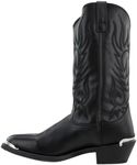 Laredo Men's Brentwood, Black, 7.5