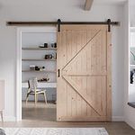 FREDBECK 48in x 84in Wood Barn Door