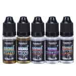 Cocktail Bubble Machine Kit Accessories, 5 Flavour: Apple, Citrus, Coffee, Strawberry and Blueberry Mix, Apple Wood - Works with Bartender Smoke Bubble Machine(Aromatic Oils)