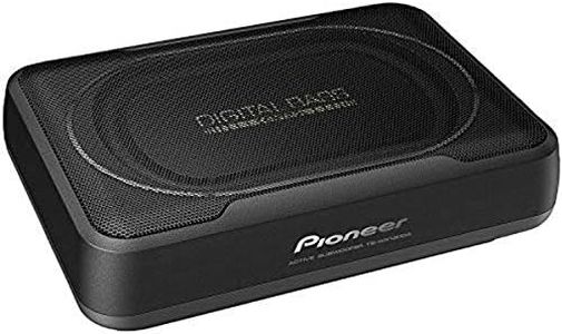 Pioneer TS-WX130DA Space Saving Active Subwoofer with Built-in Class-D Amplifier (160w)