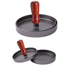 Hamburger Press Patty Maker, Burger Press, & 100 Free Patty Papers | Non-Stick | Dishwasher Safe | BPA Free, Kitchen Gadgets to Make Patty for Stuffed Slider BBQ Barbecue Grilling