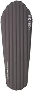 Exped Ultra 7R - Lightweight Backpacking Mat - Packable and Comfortable, -20 Degree 4-Season Sleeping Pad, Charcoal, Medium Wide, Mummy