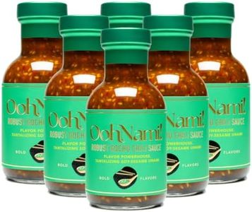 OohNami Robust Gochu Chili Sauce – Soy‑Sesame Umami All‑Purpose Korean Gochugaru Cooking Sauce with Garlic, Vinegar Brightness & Medium Heat for Stir‑Fries, BBQ & Marinades, 9oz Glass Jar