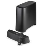 Polk MagniFi Mini AX Sound Bar with Wireless Subwoofer, Dolby Atmos and DTS:X Certified, Polk's Patented VoiceAdjust & SDA Technologies, Ultra-Compact Design, Easy Setup, Black