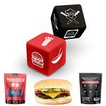 Gifton - Takeaway Dice Game Fast Food Dinner Meals Pizza Burger Kebab Fish & Chips Fried Chicken Gag Novelty Games Christmas Stocking Filler Gift for Men Women Him Her Fun