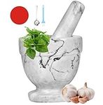 Mortar and Pestle Marble Set for Sp