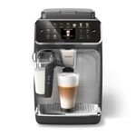 Philips Series 4400 LatteGo Automatic Espresso Machine, SilentBrew Technology, Quick Start. Aromatic Coffee from Freshly Ground Beans, 12 Hot and Cold Beverages, Black Chrome (EP4444/90)