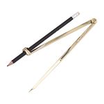 Liftomarine – Pencil Compass Brass 8-inch(20.32 cm) for Marine Navigation Geometry Set Woodworking Drafting Drawing Tool Math Compass Circle Drawing Tool Students Architect