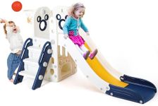 Arlopu Kids Slide L-Shaped, 5 in 1 