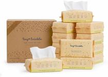 Tiny Twinkle 100% Cotton Dry Wipes for Baby | 960 Count | Use Wet or Dry | Scent Free (Fragrance-Free), Hypoallergenic & Chlorine-Free | Ultra Soft, Strong & Gentle for Sensitive Skin