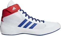 adidas Men's Boy's HVC2 Wrestling Mat Shoe Ankle Strap 2 Colors AQ3325