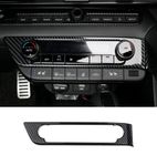 YOUTOOCAR Center Console Air Condition AC Switch Button Panel Cover ABS Interior Accessories Carbon Fiber Pattern Compatible with Hyundai Elantra N N Line CN7 Accessories