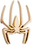 Knighthood Men's Golden Spider Lapel Pin Badge Coat Suit Collar Accessories Brooch (Golden) (KHKN-2018-LP-44)