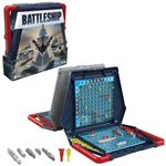 Hasbro Gaming Battleship Classic Board Game, Strategy Game For Kids Ages 7 and Up, Fun Kids Game For 2 Players, Multicolor