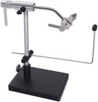 LURELINK Rotary-Fly-Tying-Vise-Fly-Tying-Tools Equipment Fly Fishing Vice Kit with Pedestal Base Clamps