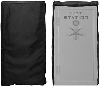 NEXT STATION Gun Safe Cover,Premium Quality Fabric Gun Safe Cover Up and Protector to Protect Gun Safes from Dust and Keep them Concealed from Sight (60H*36.5W*29D)