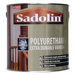 Sadolin Polyurethane Extra Durable Varnish 2.5 litre Satin