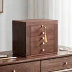 Homruilink Black Walnut Wooden Jewe