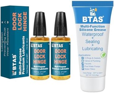 BTAS Door Hinge Lube 1 oz 2 Pcs & Pool Oring Lubricant 1 oz