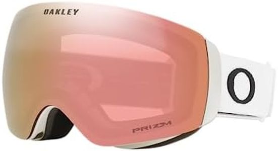 [Oakley], MATTE WHITE/PRIZM ROSE GOLD IRIDIUM LENS, Free Size