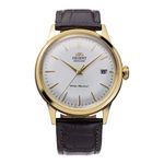 Orient Men Analog Automatic Watch with Leather Strap RA-AC0M01S10B