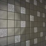 Holden Decor Tiling on a Roll Kitchen & Bathroom Heavy Weight Vinyl Wallpaper Granite Black 89130