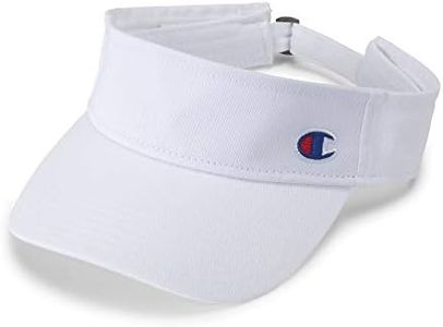 Champion Our Father Visor, White, One Size