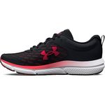 Under Armour Men's Charged Assert 10 Running Shoe, (006) Black/Black/Red, 11