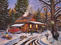 Buffalo Games - Geno Peoples - Maple Sugaring Time - 1000 Piece Jigsaw Puzzle