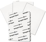 Springhill 015101 Digital Index White Card Stock 90 lb 8 1/2 x 11 250 Sheets/Pack (SGH015101)