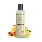 Khadi Natural Honey & Lemon Hair Conditioner 210ml|For Smooth & Shiny Hair