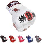 Ringside Quick Wrap Gel Shock MMA Boxing Hand Wraps, Small/Medium, White