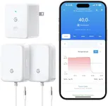 GoveeLife WiFi Refrigerator Thermometer with Alarm, Wireless Digital Freezer Temperature Gauge with App Control, 2 Years Free Data Export, for Home Kitchen Fridge Pool Hot Tub 2 Pack