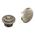 Moen T90331BN Tub and Shower Drain Cover, Brushed Nickel