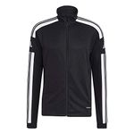 adidas Men's Squadra 21 Training Jacket, Black/White, M