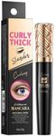 LGLAU Volume Mascara Volumizing and Lengthening Mascara, Washable Longwear and Smudge Resistant Make Up, Defining & Volumizing,Voluminous Mascara Black,No Flaking, No Smudging, No Clumping